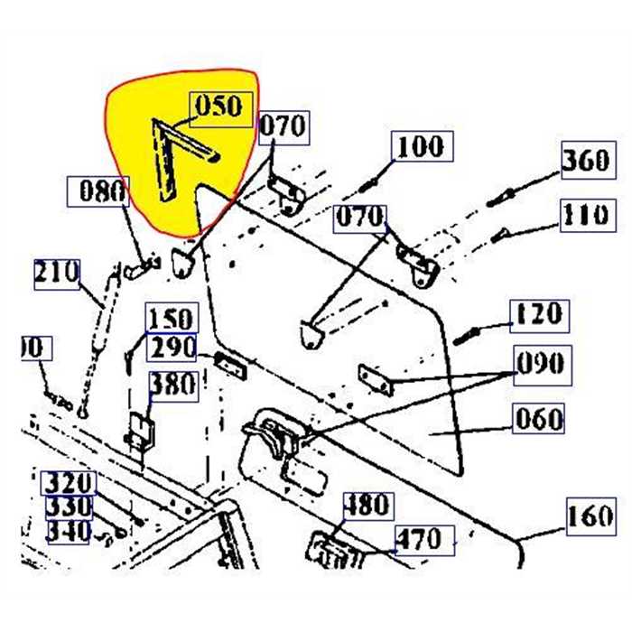 Joint de vitre KUBOTA 3M20, 0069931598, 00699-3159-8 | Pièces tondeuses ...